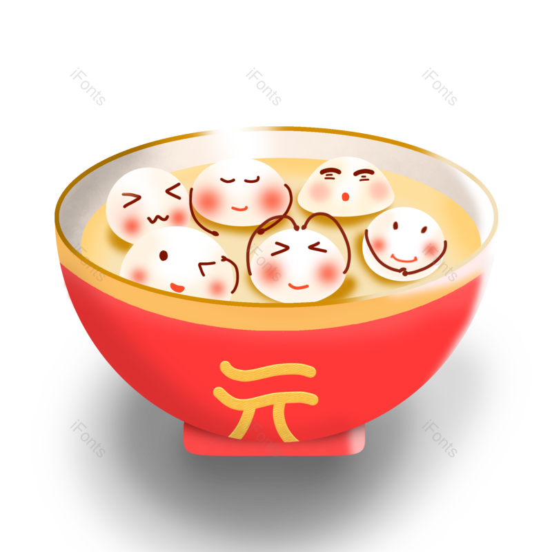 装饰图片,卡通元素,素材PNG,元宵免抠素材